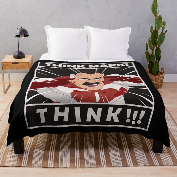 Item preview, Omni man think mark quote poster designed and sold by LoveRandal.
