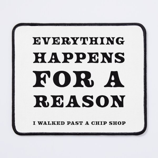 Item preview, everything happens for a reason designed and sold by LPDesignsUK.
