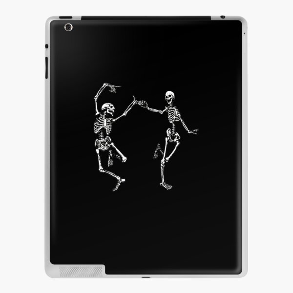 Dancing Skeletons Vintage Day of the Dead Halloween 2021 iPad Skin