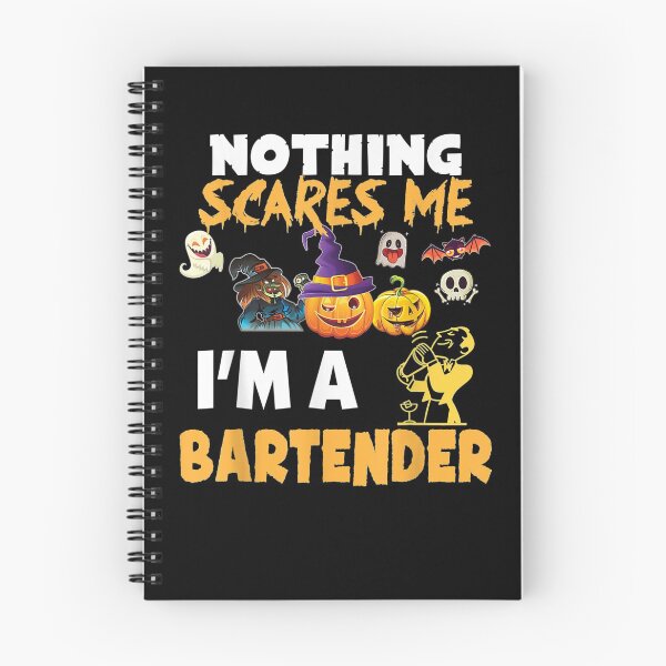 Item preview,  Nothing Scares Bartender Cant Halloween Scary designed and sold by mchargue12.