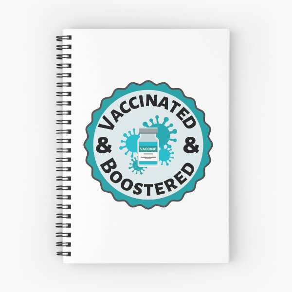 Item preview, Vaccinated and Boostered (Black)- Covid Booster Shot for Vaccinated People - covid vaccine designed and sold by CaitU.