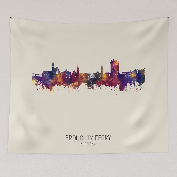 Item preview, Broughty Ferry Scotland Skyline designed and sold by ArtPrints.