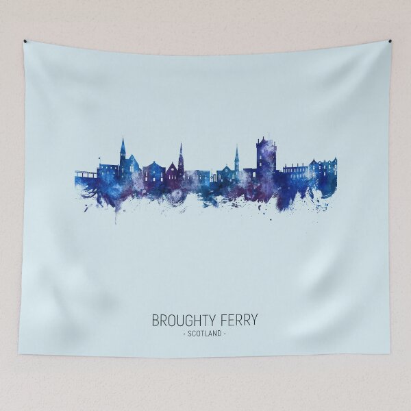 Item preview, Broughty Ferry Scotland Skyline designed and sold by ArtPrints.
