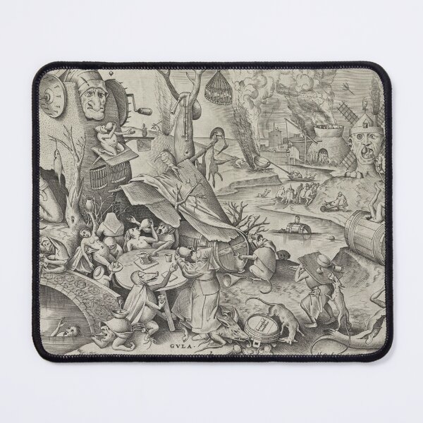 Item preview, Medieval Etching - Gluttony designed and sold by Vintage Designs +.