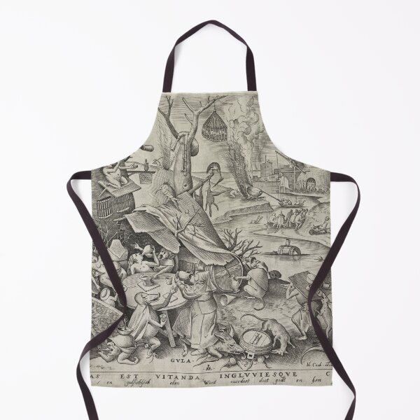 Item preview, Medieval Etching - Gluttony designed and sold by Vintage Designs +.