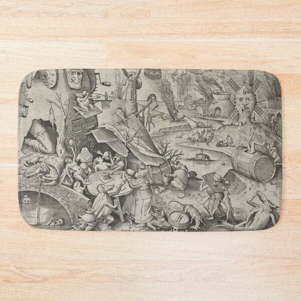 Item preview, Medieval Etching - Gluttony designed and sold by Vintage Designs +.