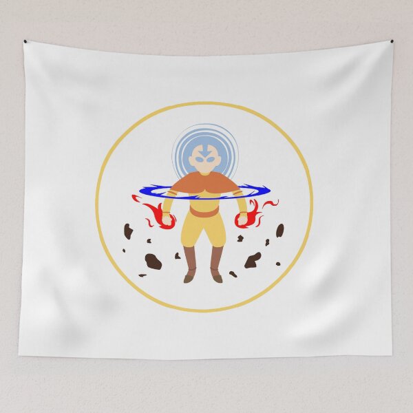 Item preview, aang avatar pin designed and sold by Design-Busuk.