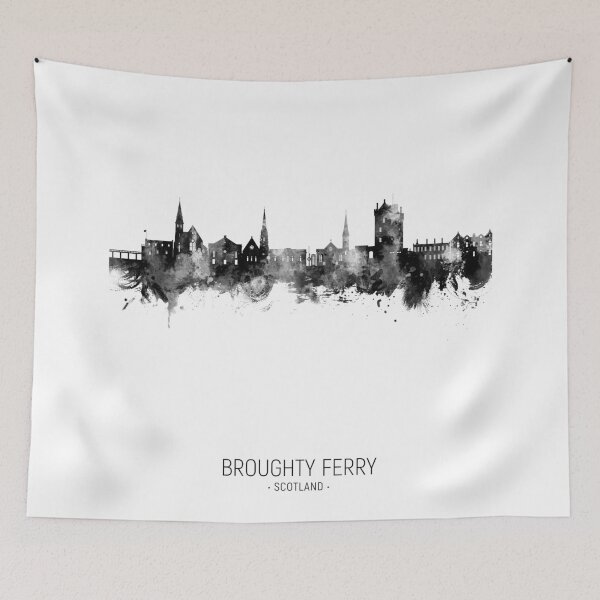 Item preview, Broughty Ferry Scotland Skyline designed and sold by ArtPrints.