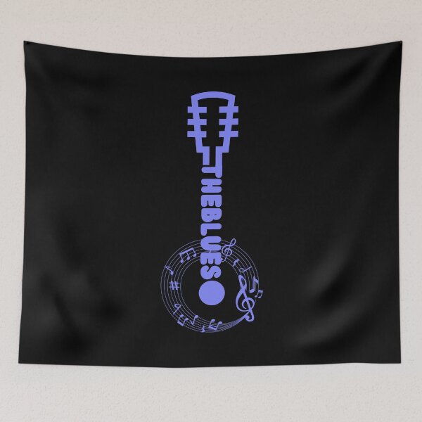Item preview, The Blues Music Guitar Design designed and sold by Looksup.