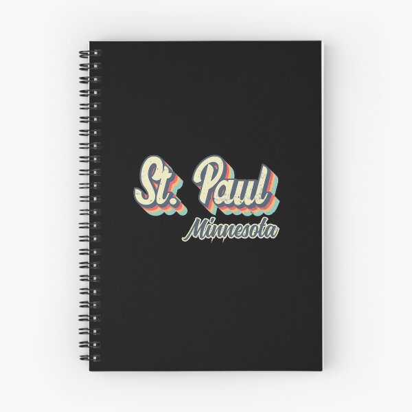 Item preview, St. Paul city Minnesota Retro Vintage 70s rainbow designed and sold by Teelogic.