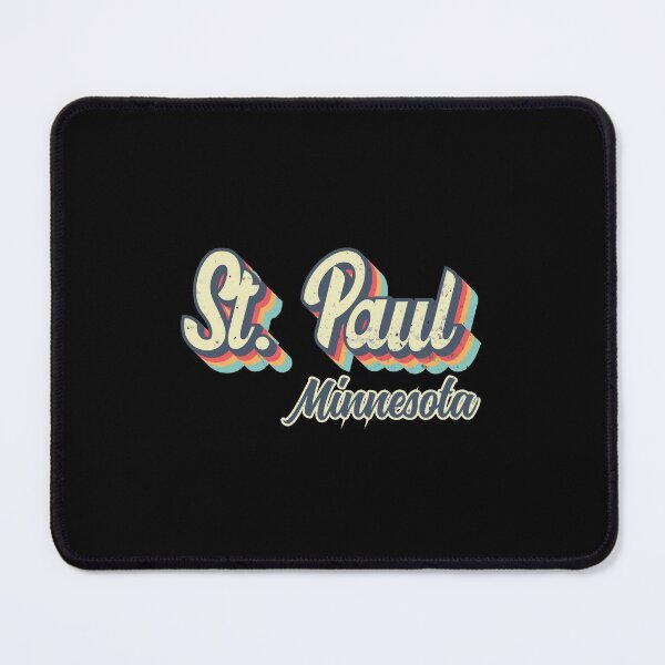 Item preview, St. Paul city Minnesota Retro Vintage 70s rainbow designed and sold by Teelogic.