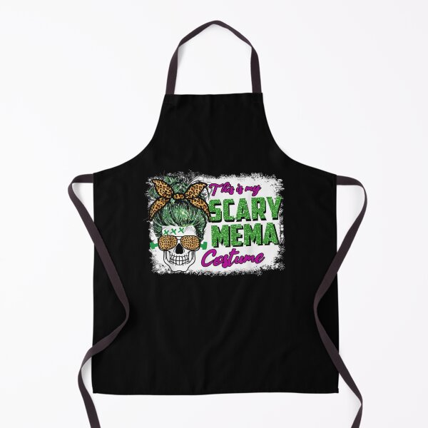 Item preview,  Scary Mema Costume Skull Leopard Halloween designed and sold by mchargue12.