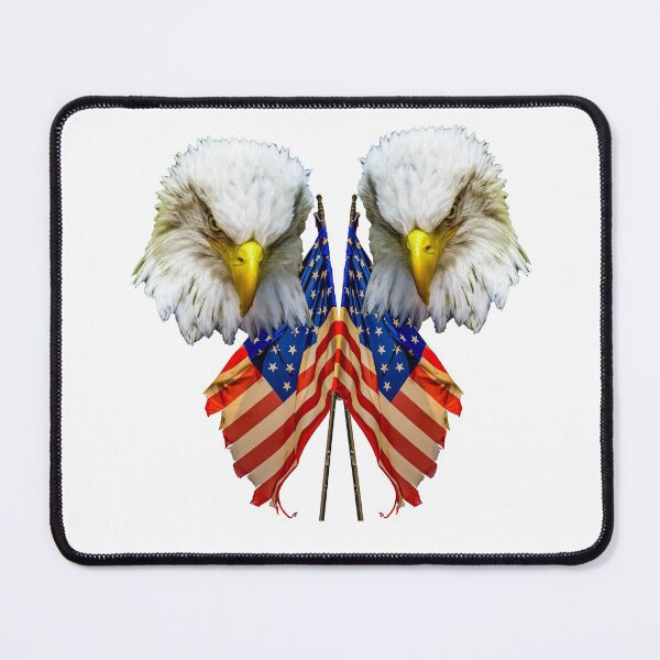 Item preview, Bald Eagles and the flag designed and sold by Dalyndigital Photography.
