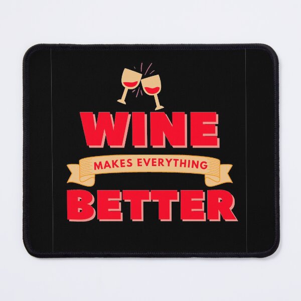 Item preview, Wine makes everything better banner designed and sold by Manoroma.
