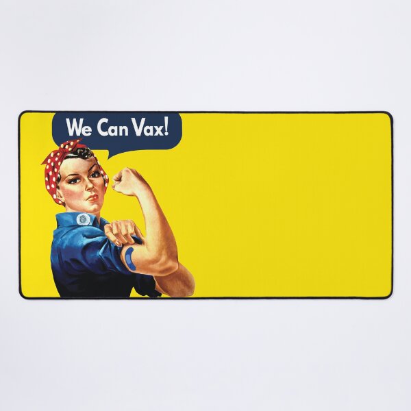 Item preview, Rosie the Riveter Vaccination - We Can Vax! designed and sold by OwlishArts.