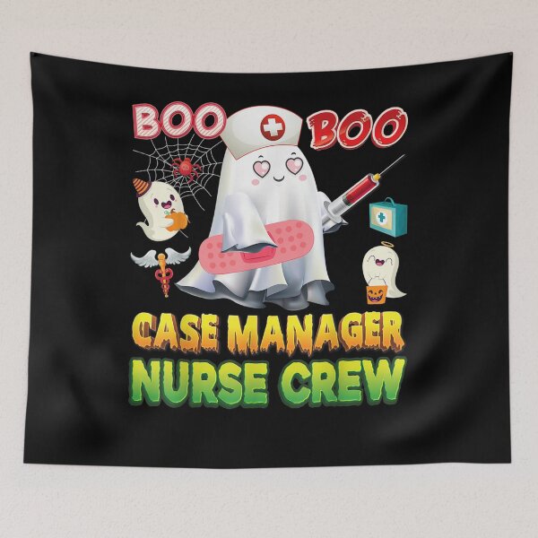 Item preview,  Case Manager Nurse Crew Pumpkin Halloween Witch Horor designed and sold by mchargue12.