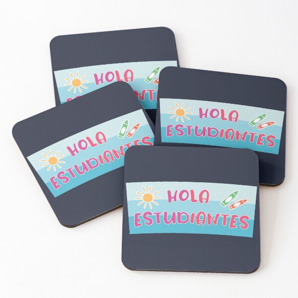 Item preview, hola estudiantes designed and sold by Blazing-Art.