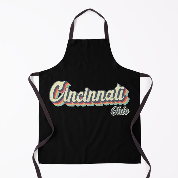 Item preview, Cincinnati City Ohio Retro Vintage 70s rainbow designed and sold by Teelogic.