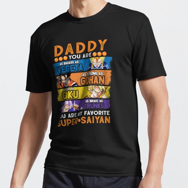 daddy super saiyan shirt