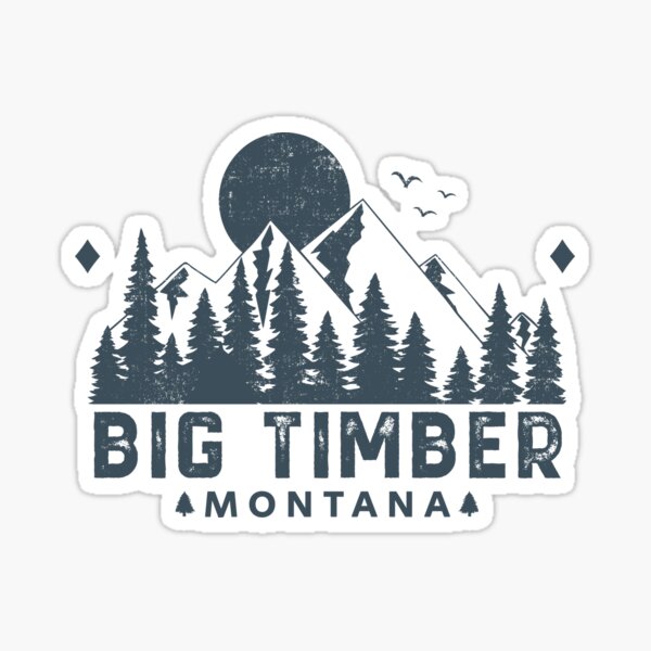 Artikel-Vorschau von Big Timber Montana Mountain View, designt und verkauft von Home-Spirit.