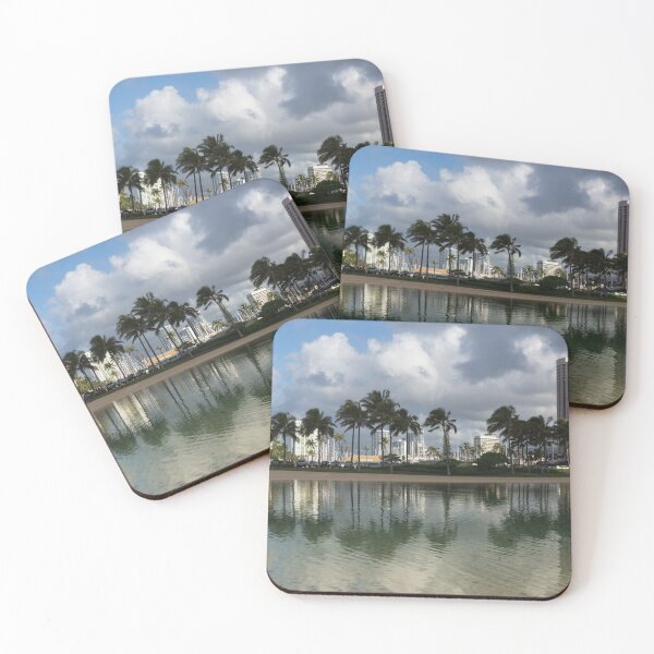 Item preview, Tropical Vacation - Swaying palms and Crystal Clear Water designed and sold by Georgia Mizuleva.