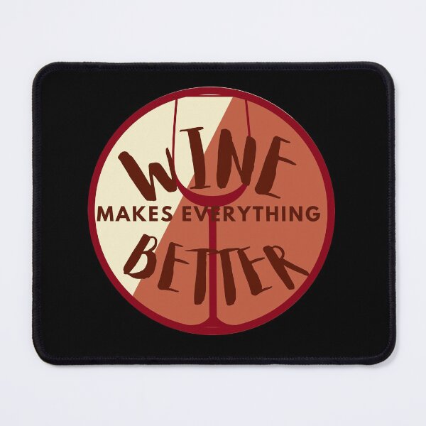 Item preview, Wine helps me survive the madness designed and sold by Manoroma.