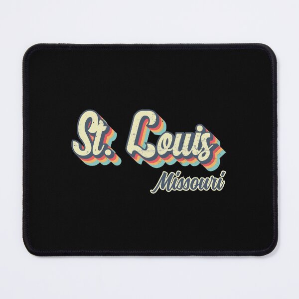 Item preview, St. Louis City Missouri Retro Vintage 70s rainbow designed and sold by Teelogic.