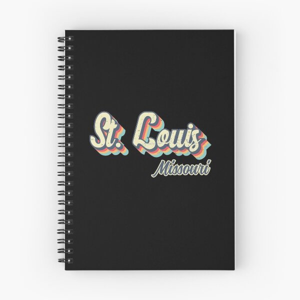 Item preview, St. Louis City Missouri Retro Vintage 70s rainbow designed and sold by Teelogic.