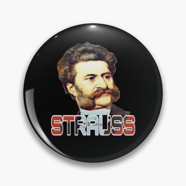 Item preview, strauss, johann strauss. austrian composer designed and sold by efenem.