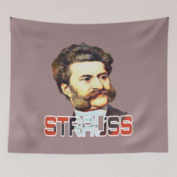 Item preview, strauss, johann strauss. austrian composer designed and sold by efenem.