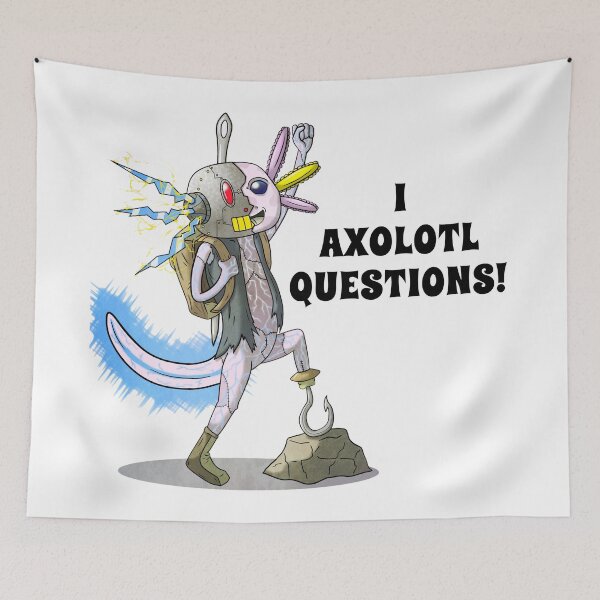 Item preview, I Axolotl Questions designed and sold by ojdart.