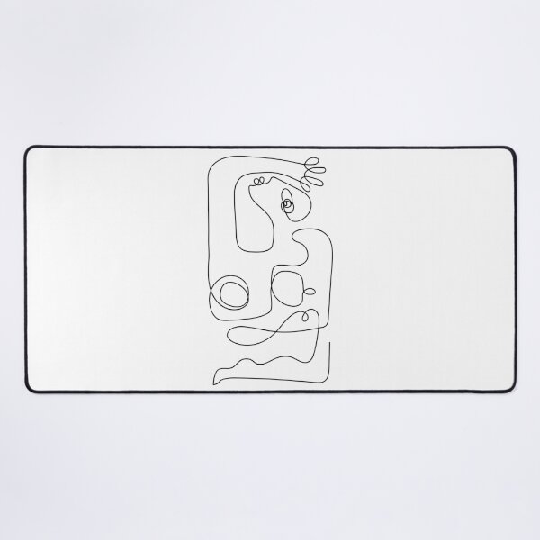 Item preview, Line art abstract woman body designed and sold by AznavourByKarin.