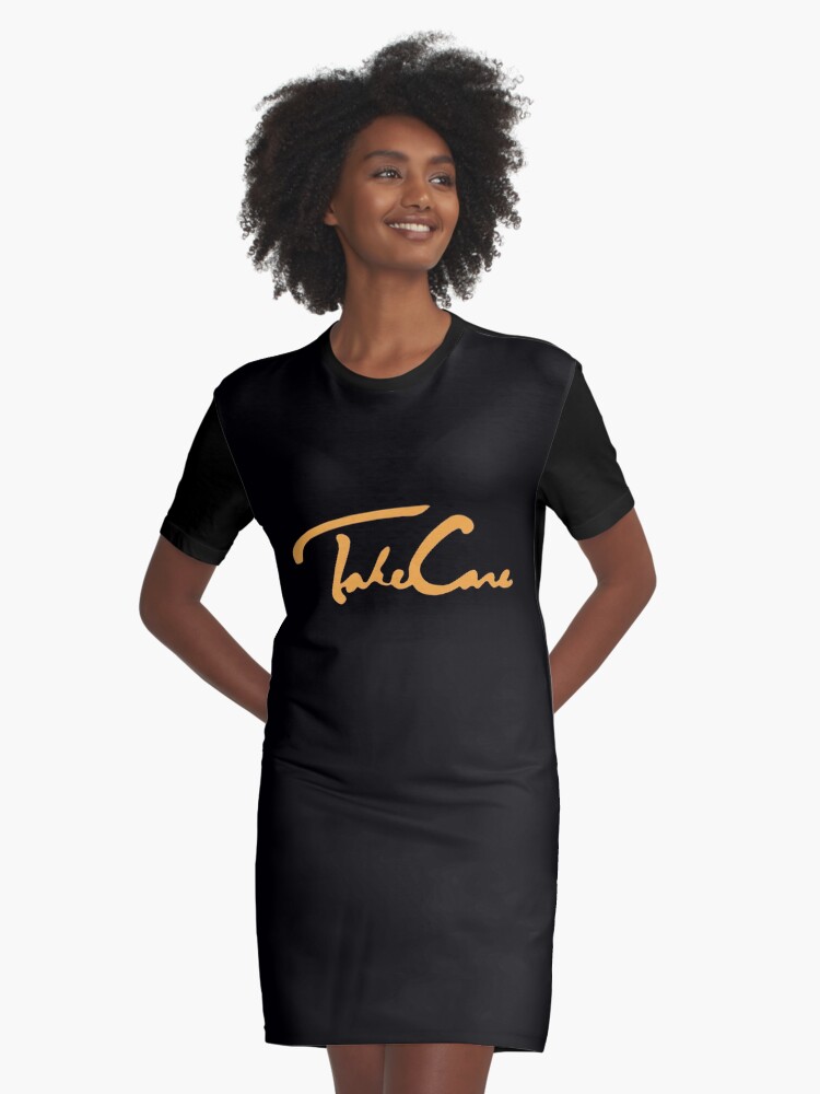 Drake Take Care Graphic T Shirt Dress