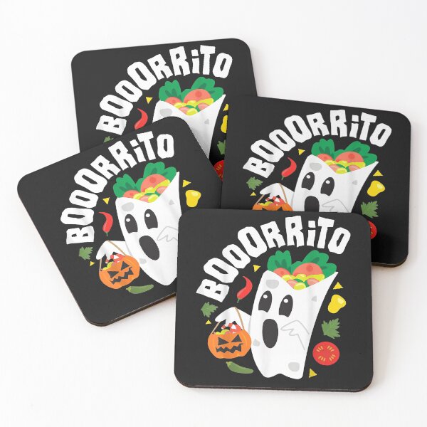 Item preview, Boorito Ghost Taco Funny Cute Food Halloween Costume T-Shirt designed and sold by lizamcdermott.