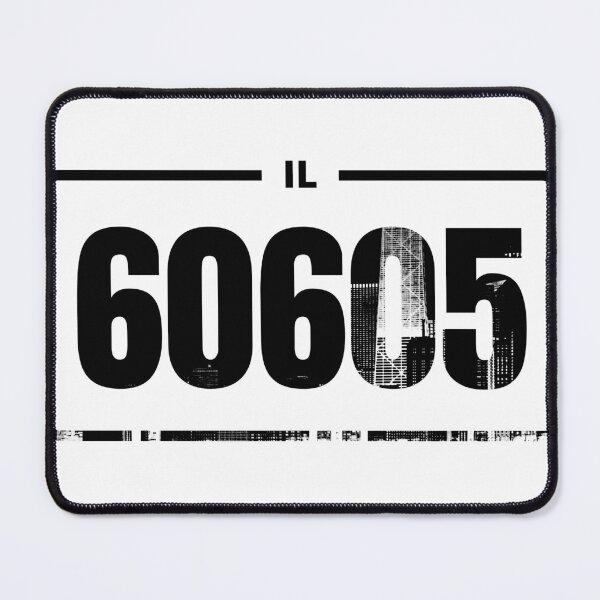 Item preview, Illinois 60605 Zipcode designed and sold by PhilosophyUK.