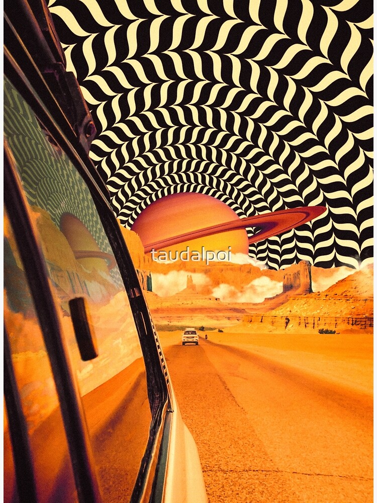 Illusionary Road Trip 2 Opart Space Adventure Sci Fi Collage Art Poster For Sale By 0325