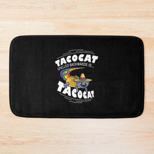 Item preview, Taco Cat Spelled Backwards Palindrome Funny Cat Pun Taco Lover  designed and sold by SaveonOneal.