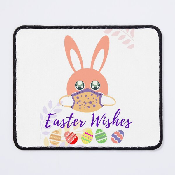Item preview, Easter Bunny Wishes and Kisses in Lockdown designed and sold by Manoroma.