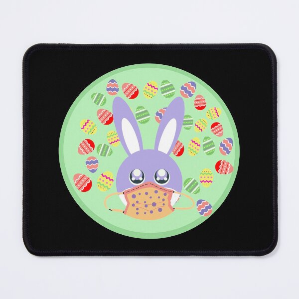 Item preview, Easter bunny wearing a mask designed and sold by Manoroma.