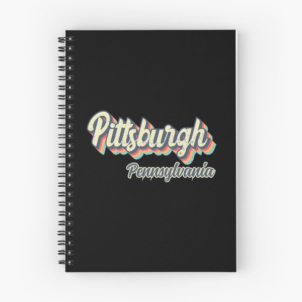 Item preview, Pittsburgh City Pennsylvania Retro Vintage 70s rainbow designed and sold by Teelogic.