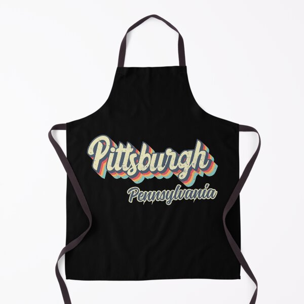 Item preview, Pittsburgh City Pennsylvania Retro Vintage 70s rainbow designed and sold by Teelogic.