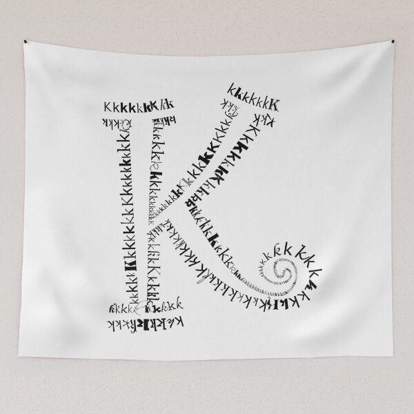Item preview, K letter designed and sold by adiosmillet.