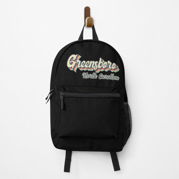 Item preview, Greensboro City North Carolina Retro Vintage 70s rainbow designed and sold by Teelogic.