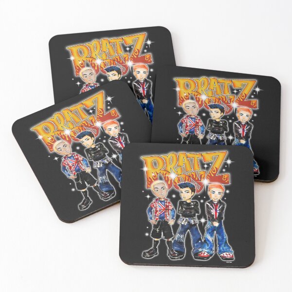 Item preview, Bratz Boyz Group Shot Punk England T-Shirt designed and sold by lizamcdermott.
