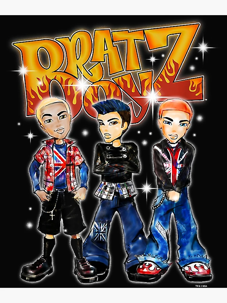 Bratz Boyz Group Shot Punk England T-Shirt
