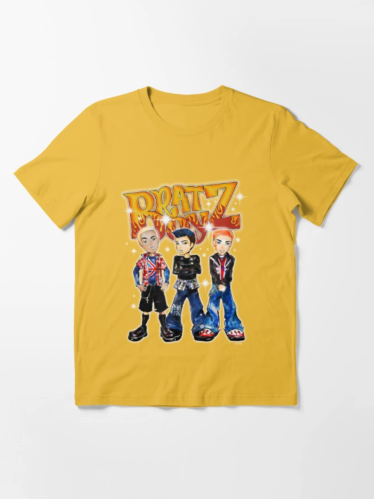  Bratz Boyz Group Shot Punk England - Camiseta prémium, Negro, S  : Ropa, Zapatos y Joyería