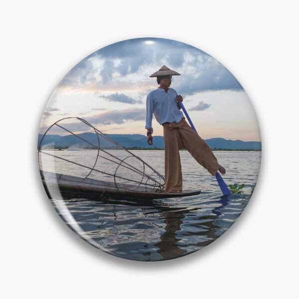 Item preview, Sunset on Inle Lake designed and sold by Mark Prior.