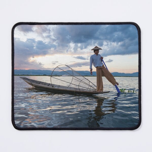 Item preview, Sunset on Inle Lake designed and sold by Mark Prior.