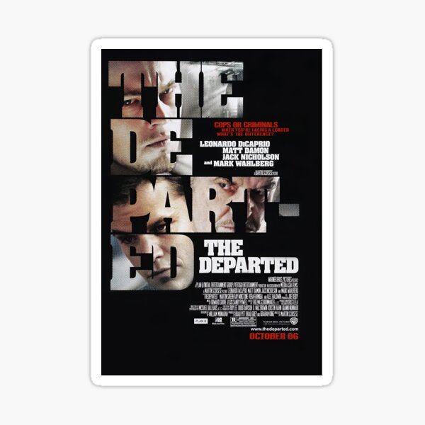 Artikel-Vorschau von Mehr als genial The Departed Film, designt und verkauft von TomasaHuels.