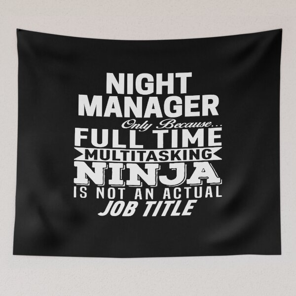 Item preview, Night Manager designed and sold by clickmostro.